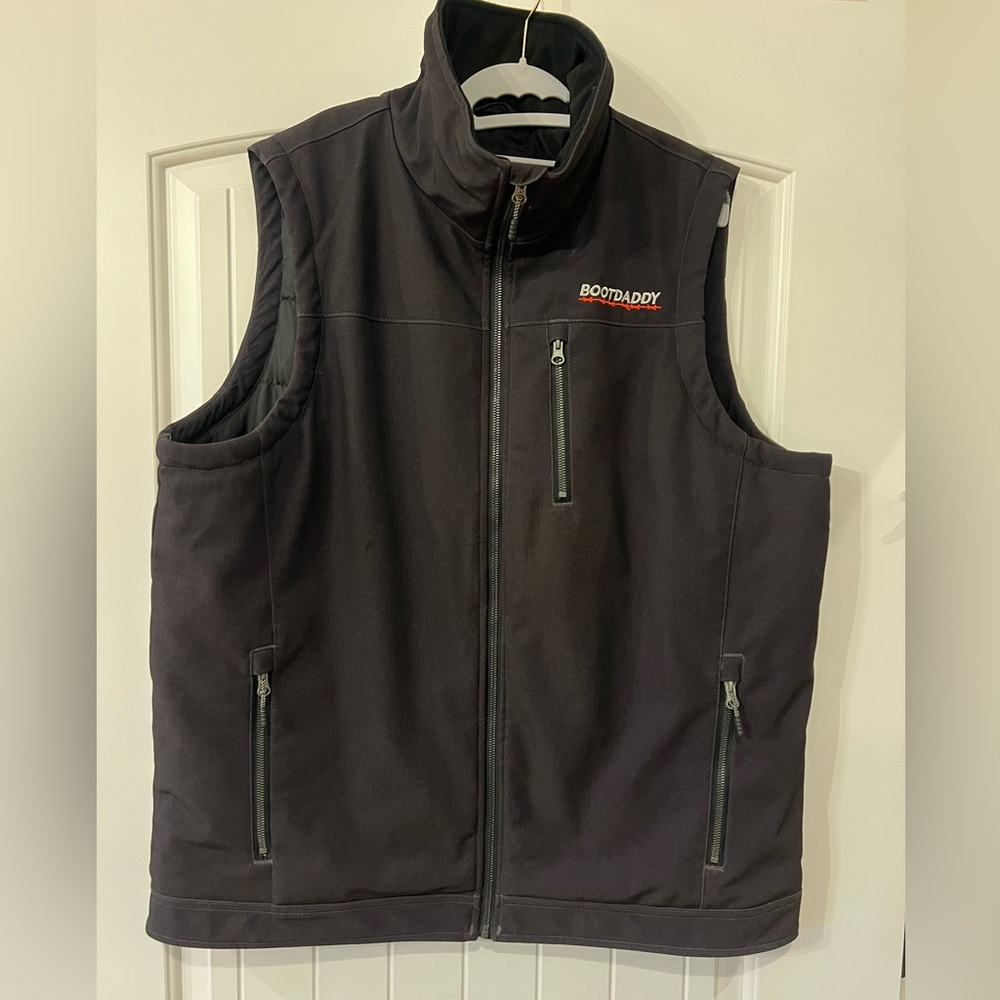 BOOTDADY brand/ concealed carry vest-  lined- insulated- men's size XL -black